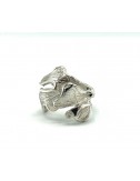 ANILLO PLATA GINKGO