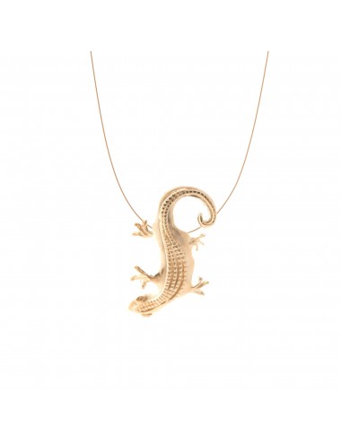 DRAGON GOLDEN SILVER PENDANT