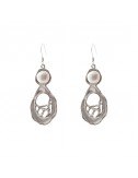 MEDITERRANEAN SILVER EARRING